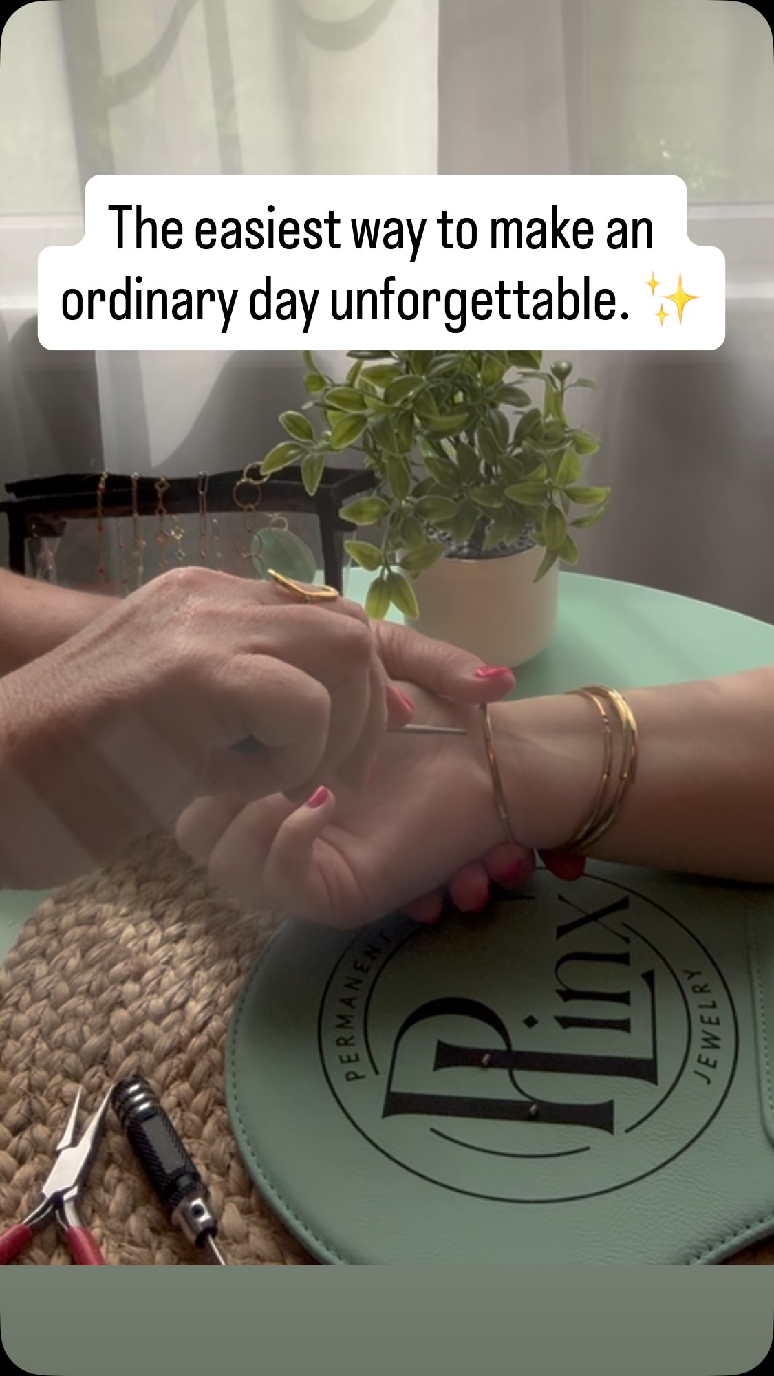 A permanent bangle is beautiful… but the real magic is in the experience. ✨

Whether it’s a girls’ night, mother-daughter outing, birthday celebration, or just because, these are the moments that turn into memories you’ll wear every day.

💛 Want to host your own jewelry experience? Message me and let’s make it happen!

#PermanentJewelry #PermanentBangle #CreateAMemory #PermanentJewelryExperience #LewisburgWV