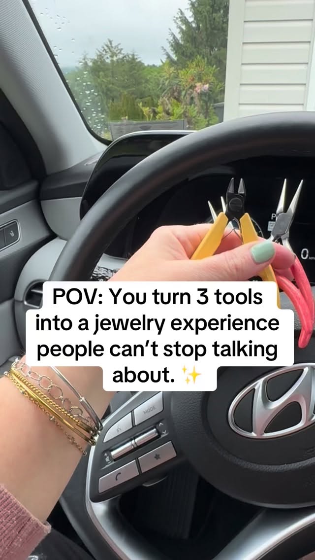 Three tools.

One unforgettable experience.

What looks like a few simple jewelry tools is actually the start of girls’ nights, birthday celebrations, mother-daughter memories, bridal events, and so much more. 💕

I love that I get to create experiences that bring people together while also earning extra income on my own schedule.

Sometimes the best businesses aren’t about selling products—they’re about creating moments people remember.

Curious how it works? Comment EXPERIENCE and I’ll send you the details. ✨

#PermanentJewelry #JewelryExperience #CreateAMemory #permanentjewelrybusiness