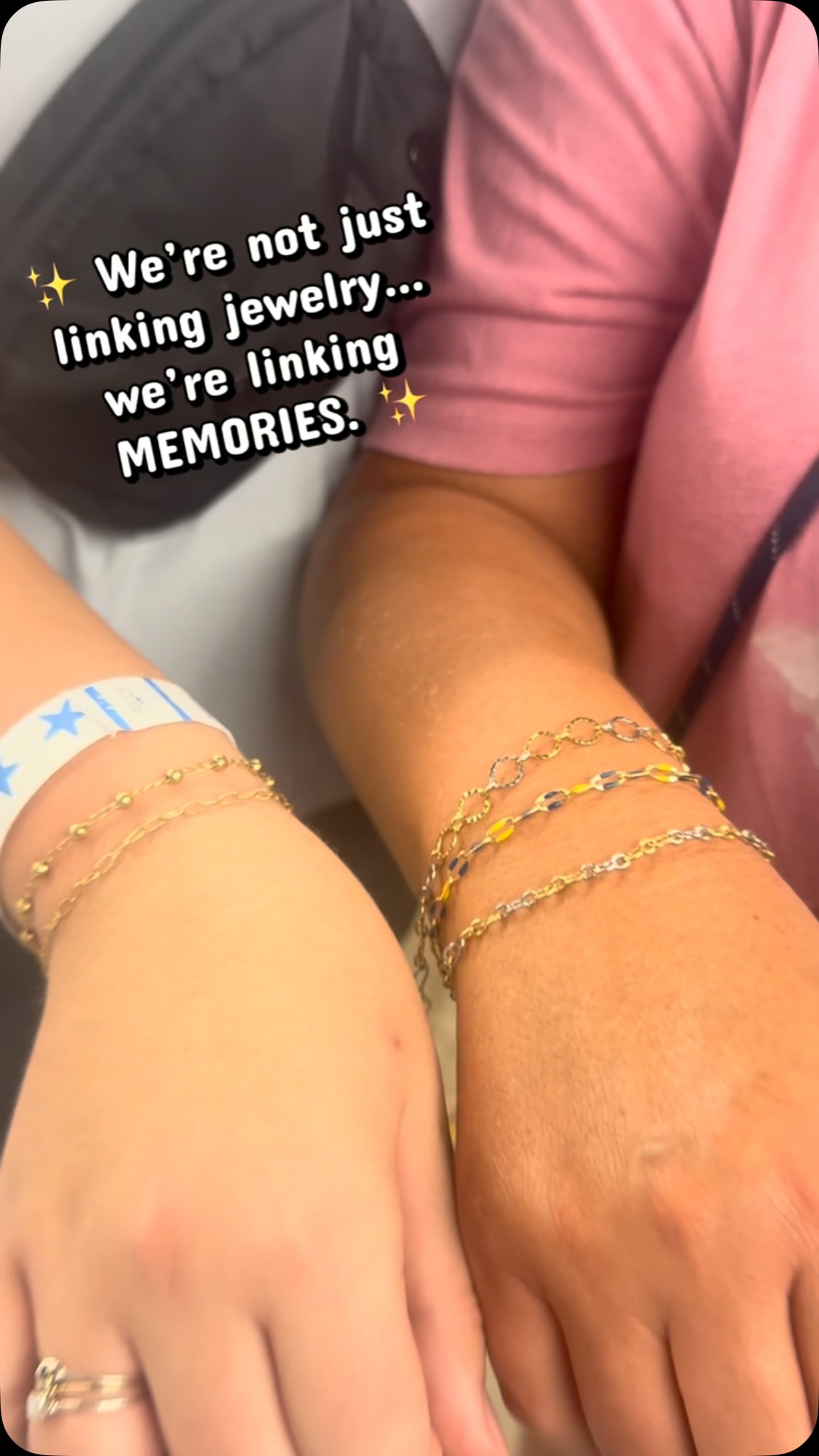 Day 3 at the WV State Fair and THIS is what it’s all about. 🥹✨

Best friends. Moms & daughters. Sisters. Couples. Sweet moments, big laughs, and a little sparkle to remember it all. 💕🔗

Every link has a story and I’m having the BEST time being a tiny part of yours.

🎡 Come find us under the Grandstand and let’s make your fair memory permanent! ✨ #permanentjewelry #statefairofwv