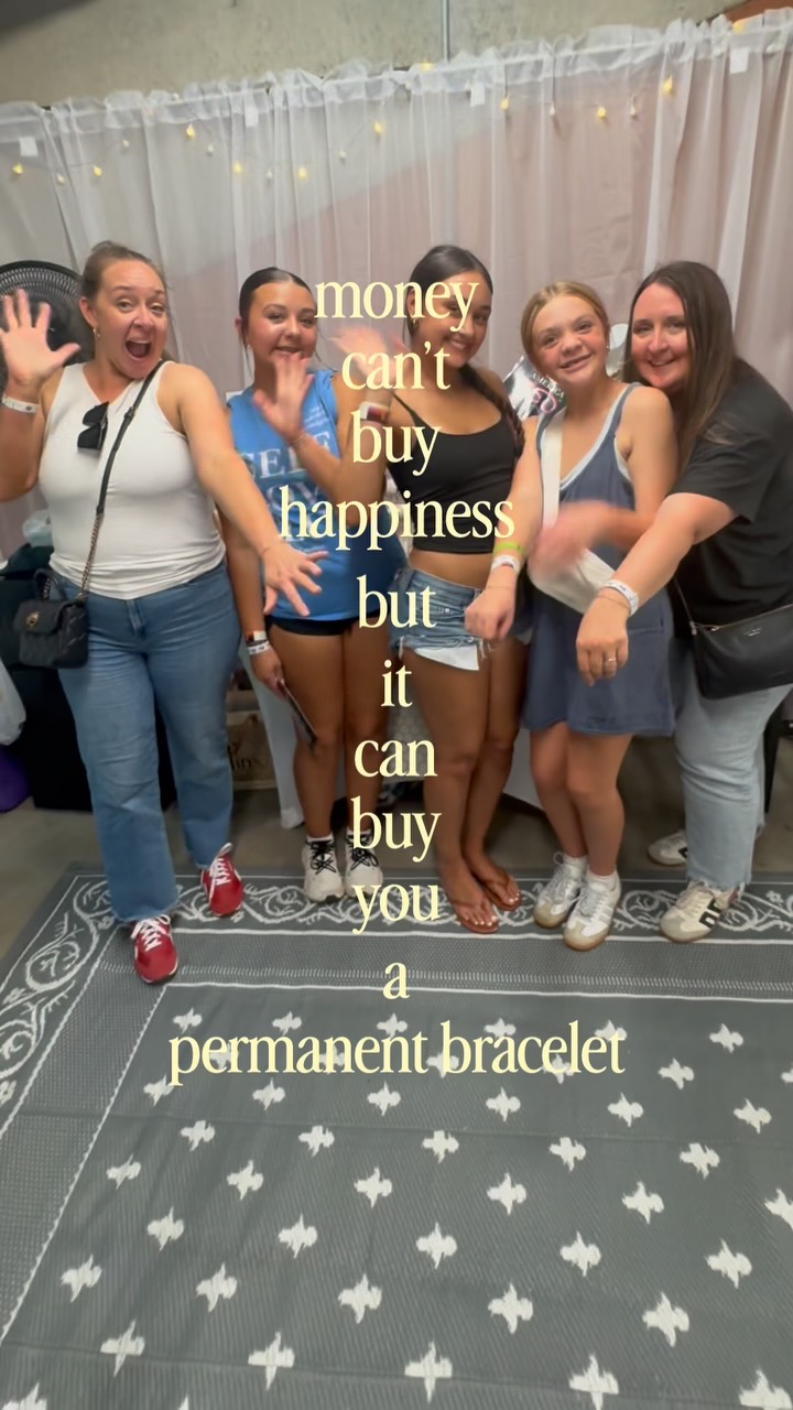 And judging by these smiles… that’s pretty close! 😉✨

A little sparkle, your favorite people, and a memory you get to wear home. 💕

Who’s in your bracelet crew? Tag them below—and message me to plan your own permanent jewelry girls’ night! 🔗

#jbloomdesigns #Bloom2BeYou #PermanentJewelry #GirlsNight